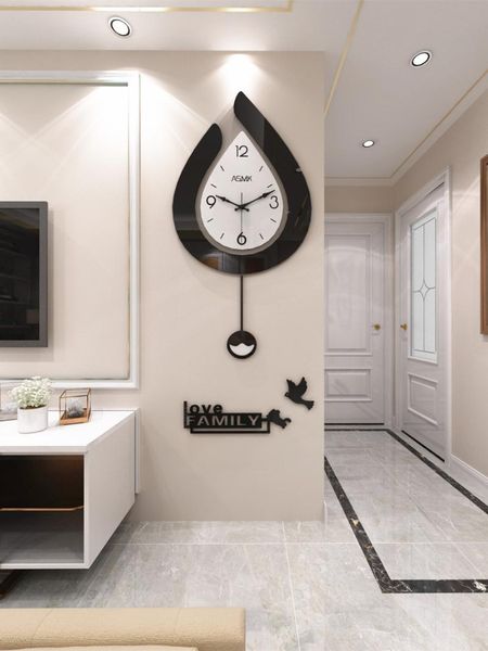 

wall clocks nordic large clock modern design creativity silent art minimalist diy orologio da parete home decoration 60wcc