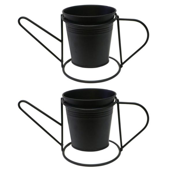 

mugs 2pcs creative succulent flowerpot simple plant pot adornment random color