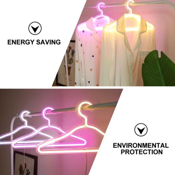 

hangers & racks clothes stand neon light practical sign wedding dress decorative