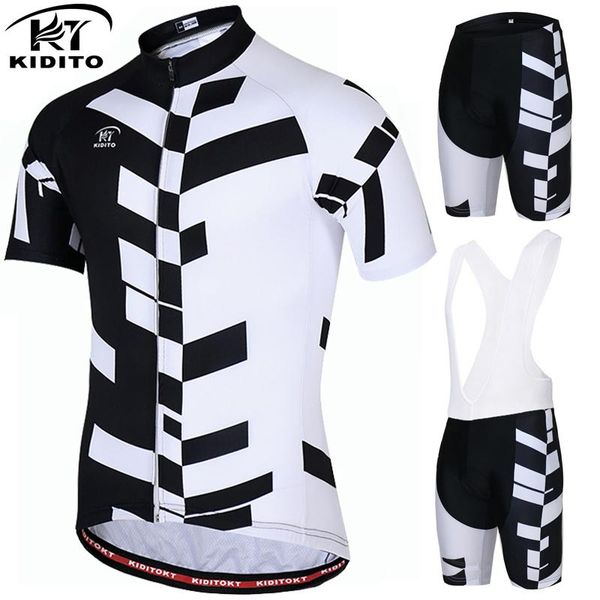

cycling jersey men suit breathable 2021 summer mountain bike bicycle anti-uv team racing uniform clothes sets, Black;blue