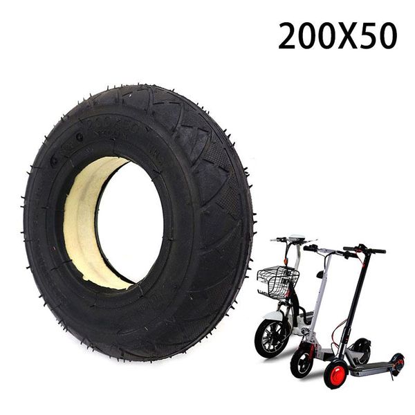 

motorcycle wheels & tires 8 inch 200x50 filled solid tire inner outer for mini electric scooter tyre vehicle 200*50 accessories