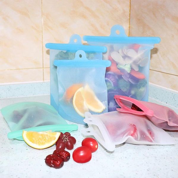 

food savers & storage containers reusable silicone bag sandwich bags lunch er microwave dishwasher safe leakproof .
