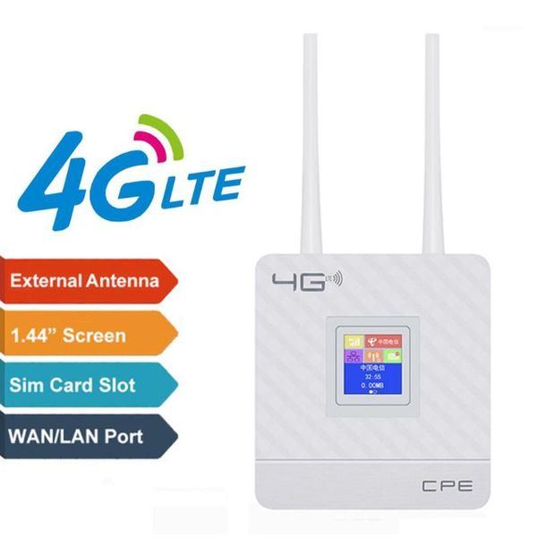 

2.4g 4g lte wifi router cpe support for 20 users with sim card slot wirelss wired