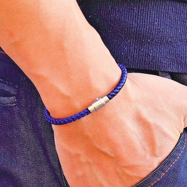 

charm bracelets noter minimalist weave rope men women lucky red braslet magnet braclet yoga meditation brazalete pulseras gift, Golden;silver