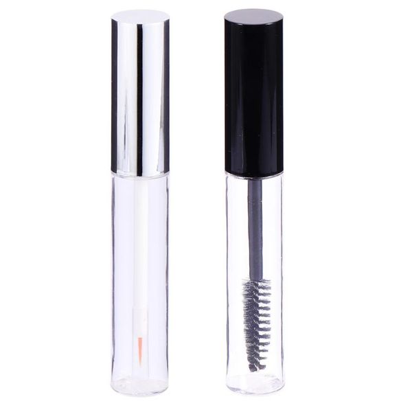 

storage bottles & jars 12pcs tube transparent reusable durable lightweight 10ml funnel mascara eyelash for women girl ladies