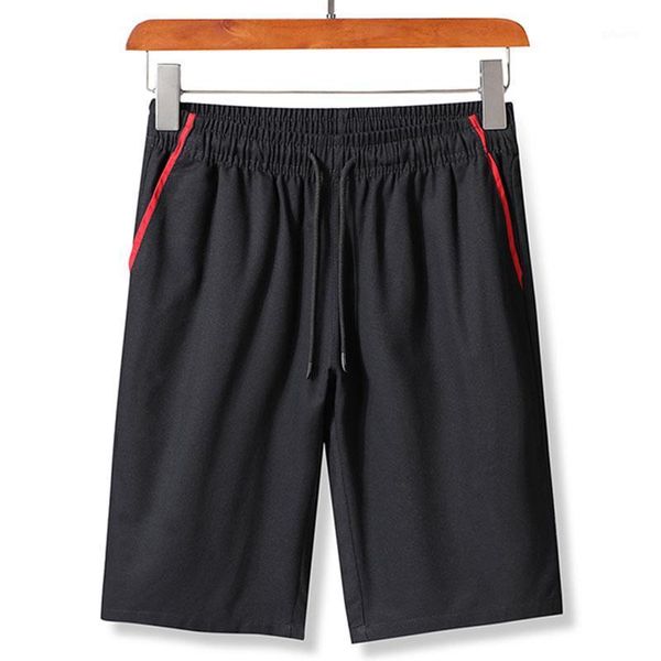 

men's shorts 2021 summer men 5xl casual knee-length beach mens fashion outwear breathable cotton male homme brand cloth, White;black