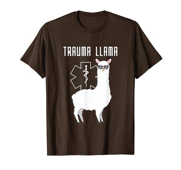 

Funny Trauma Llama EMT EMS Paramedic Nurse Life RN DR Gift T-Shirt, Mainly pictures