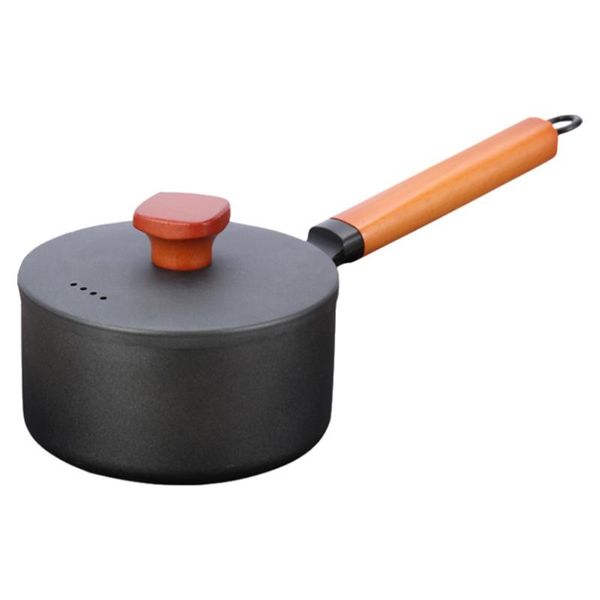 

pans 1pc non-stick frying pan with lid soup pot multifunctional cooking tool