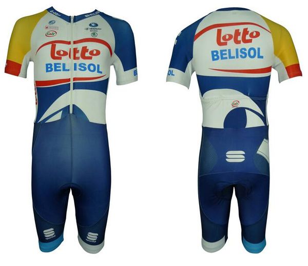 

lotto men road mtb bike cycling skinsuit bicycle racing jumpsuit quick dry bodysuit sets, Black;blue