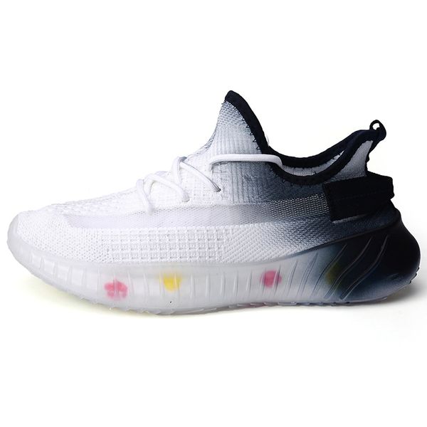 

2021 zapatillas soft bottom mens womens running shoes white green coffee grey fashion comfortable breathable trainers eur 39-46