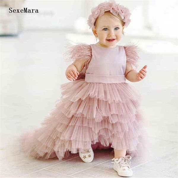 

princess dress for baby girls party dresses for girls 1 year birthday dress baby clothing christening gown vestido infantil g1129, Red;yellow