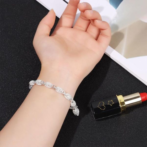 

link, chain gift lantern hollow ball out accessories jewelry bracelet ladies, Black