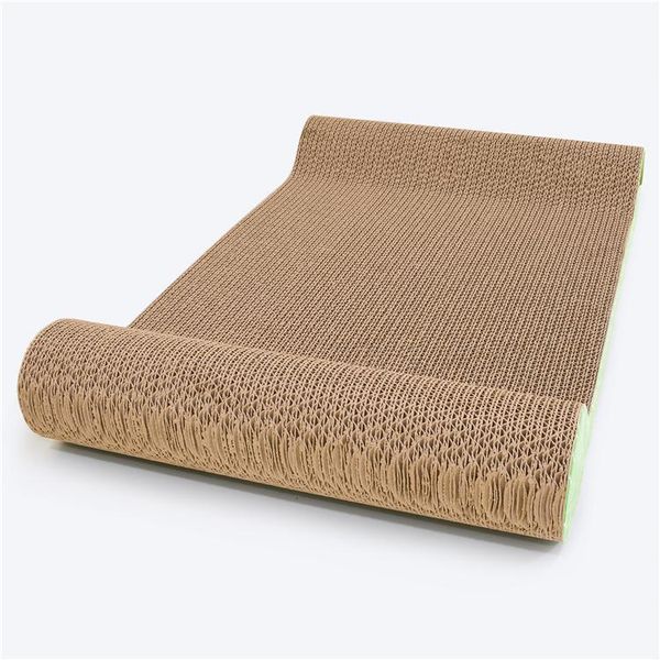 

large cat scratching board corrugated paper back sofa pet nest toy claw grinding device toys