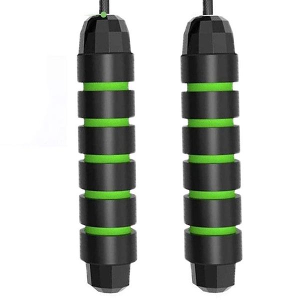 

jump ropes the non binding ball shaft has a memory foam bearing speed rope skipping, which is very suitable for sports training.