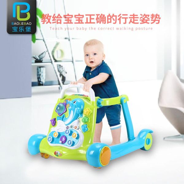 

baby walkers walker can sit multi-functional rollover with 7-18 months' walk.