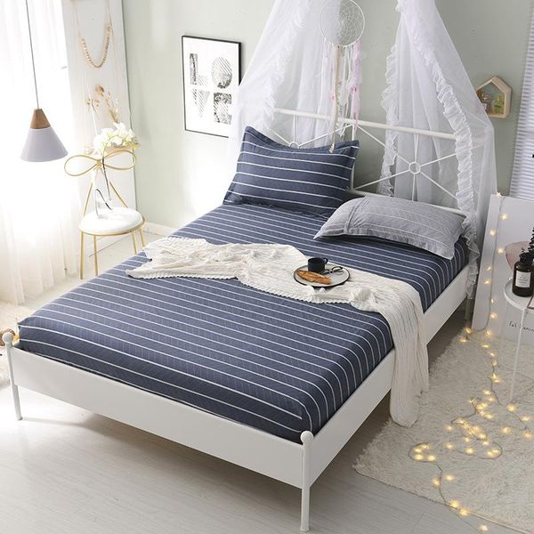 

sheets & sets printed fitted sheet for single double bed kids adults 100% cotton (no case) xf760-37