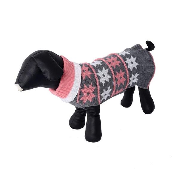 

dog apparel star sweater for small warm autumn winter knit clothes dress coat yorkshire terrier puppy cat