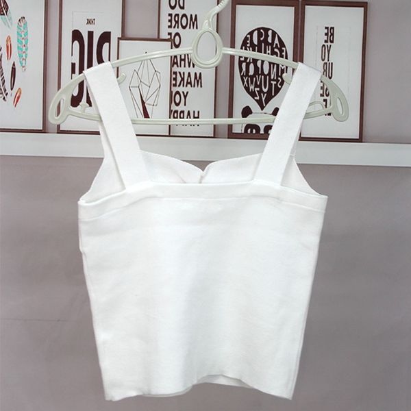 

women's tanks t-shirt slim small sling with sleeveless vest top, White