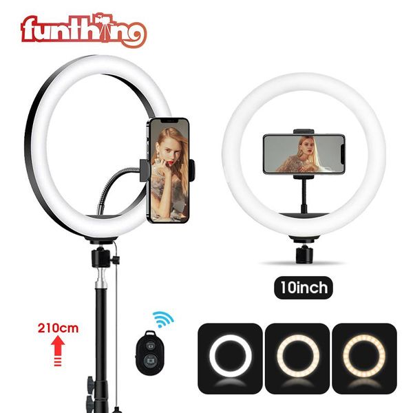 

phone video selfie ringlight dimmable led ring light with tripod stand pography usb fill lamp for youtuber camera makeup flash heads