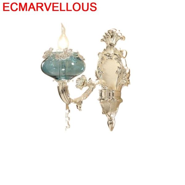 

industrieel sconce arandela deco maison wandlampe crystal aplique luz pared applique murale luminaire bedroom light wall lamp