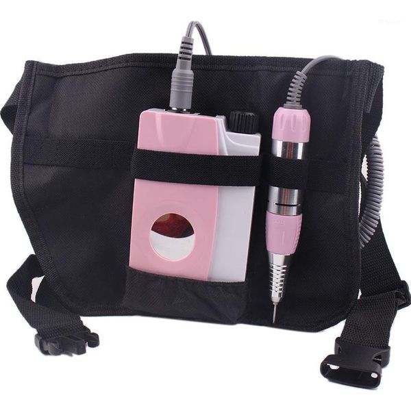 

portable electric nail drill rechargeable wireless manicure pedicure set with bag for tools1