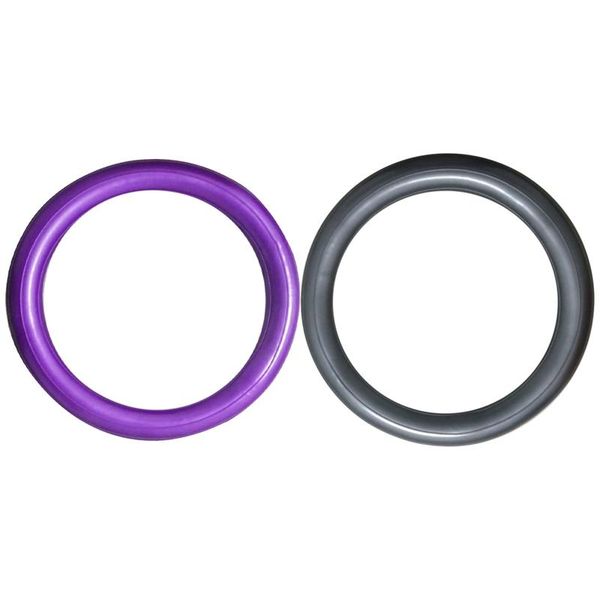 

pcs 42cm ring base stability exercise ball for fitness gym office or classroom, purple & gray accessories