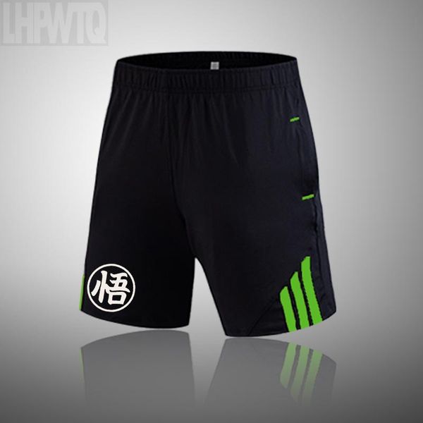 

large men's shorts elastic summer breeches 4xl big size clothing nylon black grey spandex sweat plus running, Black;blue