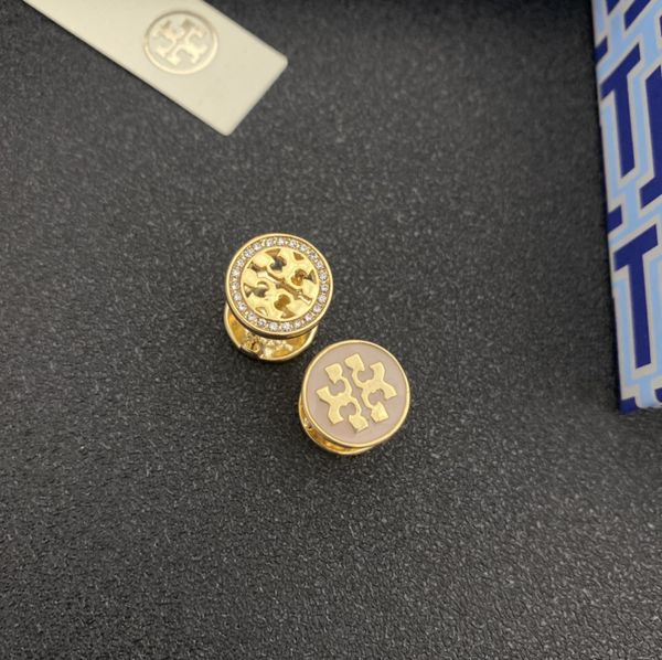 

fine jewelry online new tangjiafeng popular round double-sided fashion brand earrings, double letter earrings and earrings 65% off store onl, Silver