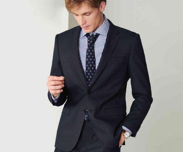 

men's suits & blazers 2022 autumn business men 2 pieces groom tuxedos green wedding clothing black casual pants redfantasia masculina, White;black