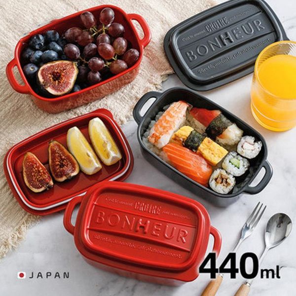 

dinnerware sets japanese style lunch box for kids wheat straw material breakfast boxes container storage fruit salad leak-proof bento b