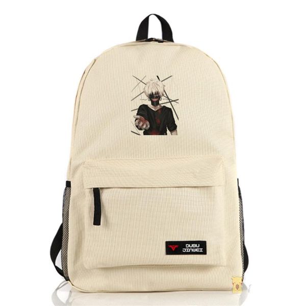 

backpack tokyo ghoul ken kaneki cartoon rucksack students casual travel bags