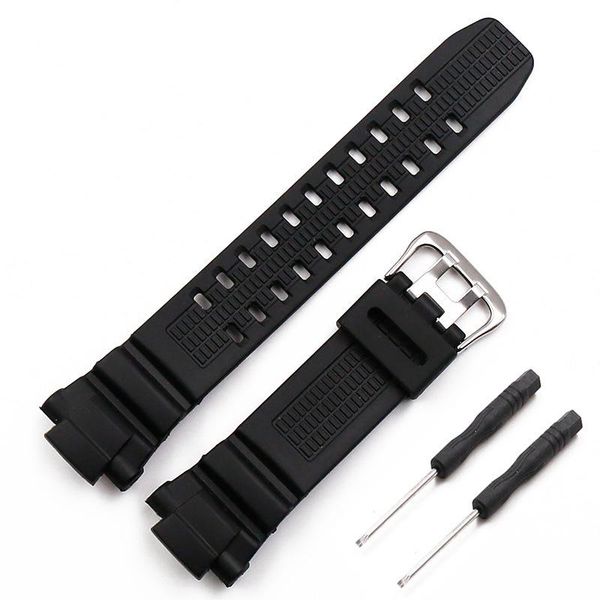 

watch bands resin watchband for gshock gw-3500b 3000b 2500b 2000g 1500 straps silicon suitable band black, Black;brown