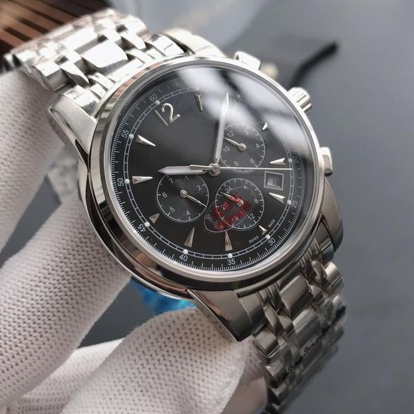 

wristwatches men's 41mm watch automatic mechanical exquisite sapphire mirror stainless steel waterproof, Slivery;brown