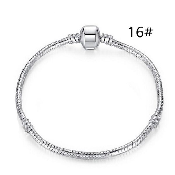 

silver snake chain bangle & bracelet for women luxury jewelry, Black