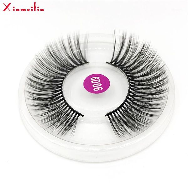 

faux mink lashes wholesale natural long fluffy thick soft volume individual dramatic false eyelashes makeup extension tools 61