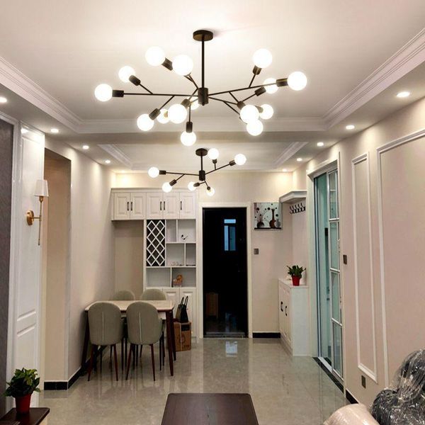 

nordic modern led stone light pendant lights hanging lamp kitchen fixtures lighting dining bar lamps
