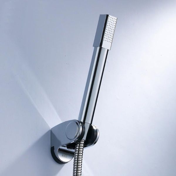 

kitchen faucets copper shower nozzle head rainfall, bathroom handheld set chrome plated, square detachable bar