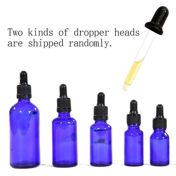 

5/10/15/30/50ml blue empty perfume spray bottle mini jars cosmetic travel containers water plastic o4n1