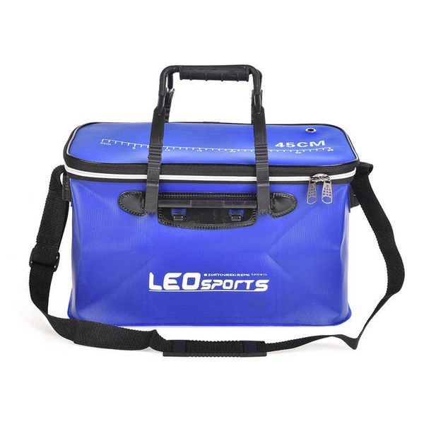 

outdoor folding eva bucket fishing bag storage fish box waterproof tackle portable camping hiking with handle accessories