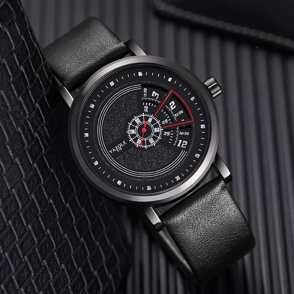 

fashion watches 510 men's quartz domestic non mechanical waterproof, Slivery;brown