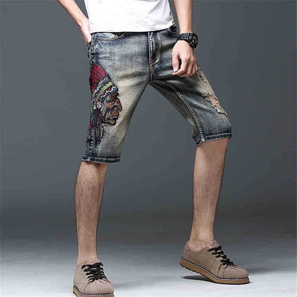 

men's jeans jeans in summer short jean fashion 1swh, Blue