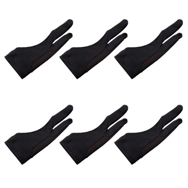 

refills 6pcs two finger paper sketching tablet painting gift, Black;red