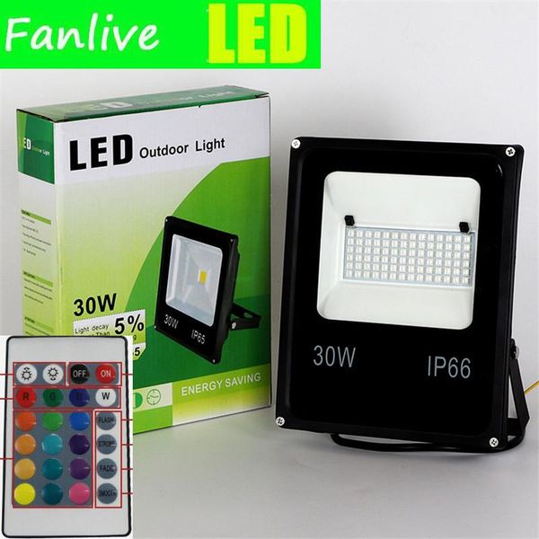 

floodlights 20pcs led flood light outdoor spotlight floodlight ip65 wall washer waterproof rgb 20w 30w 50w lamp reflector garden 220v