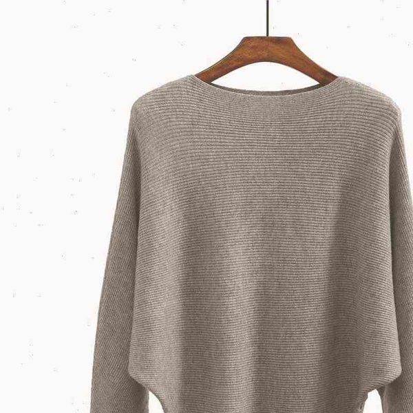 

women sweater womens sweaters and pullovers coat batwing sleeves loose cashmere sweatershirt slash neck female wool knitted brand jumpers, White;black