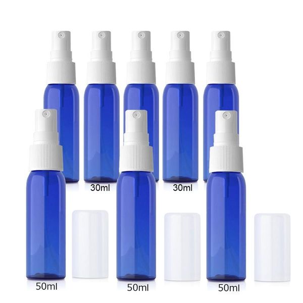 

storage bottles & jars 8pcs 30+50ml press liquid bottle empty spray hand sanitizer soap refillable home bathroom split container