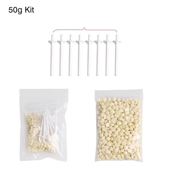 

electric nose & ear trimmers portable wax kit 25g/50g for men and women nail waxing hair removal cleaning clipper beauty