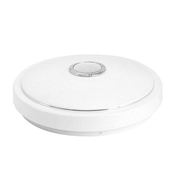 

ceiling lights 60w rgb dimmable music lamp remote&app control ac180-265v for home bluetooth speaker lightingfixture