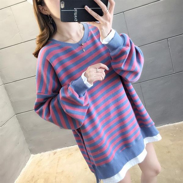 

women's t-shirt long sleeve girl spring and autumn clothes 2021 high school, White