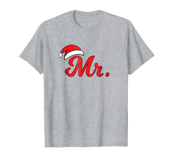 

Mr Shirt - Red Santa Hat Matching Couples Pajama Idea, Mainly pictures
