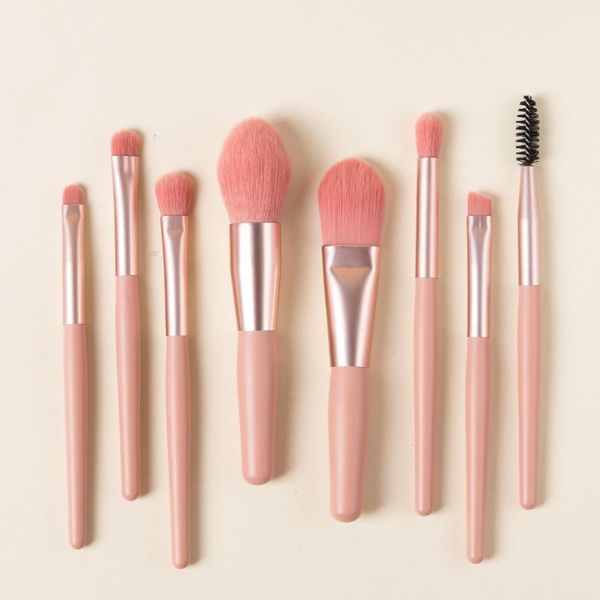 

makeup brushes 8pcs eyeshadow brush highlighter concealer blush portable soft hair skin-friendly